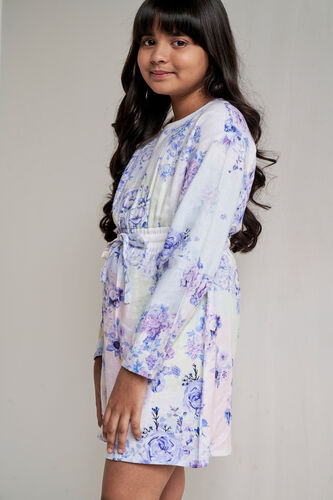 Multi Colour Me Floral Dress, Multi Color, image 4